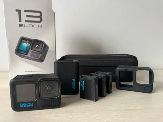Gopro hero 13 black comprada em março 2026