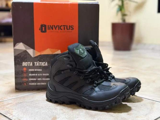 Bota Tática - Invictus Trator Hicking - Tam 41 - Cano Médio