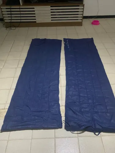 Dois colchonetes solteiro-não são infláveis, marca Nautika