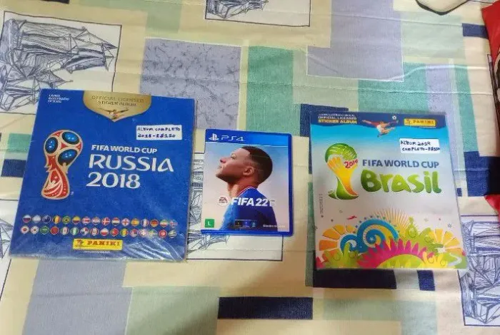 Álbuns Completo Copa do mundo 2014,2018,Fifa 22e coleção livros Harry Potter