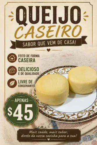 Queijo tipo requeijão caseiro