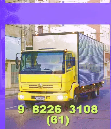 Frete disponível! Contato: 61?9?8226?3108 | Lcm, faça sua mudança hoje mesmo!