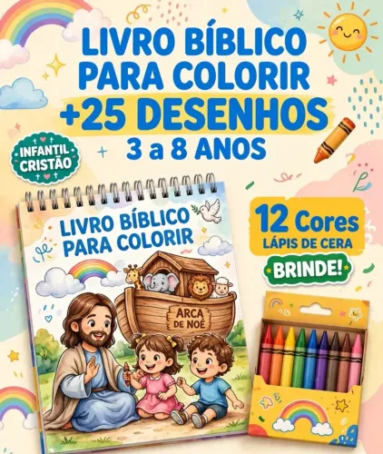Livro biblico par colorir