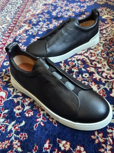 TENIS SEGNA COURO -  PRETO - TAM. 44