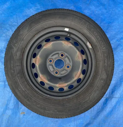 Roda Ferro Aro 14 Toyota Etios 2015 2016 2017 Preto