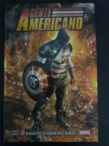 HQ Agente Americano - Fanático americano Capa dura