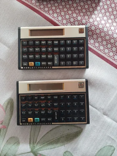 Duas calculadora de contador HP original
