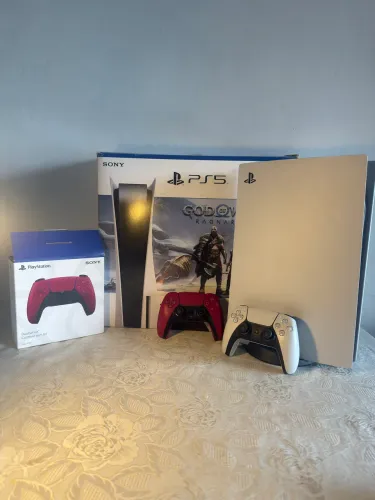 Ps5 com leitor zero 2 controles PARCELO