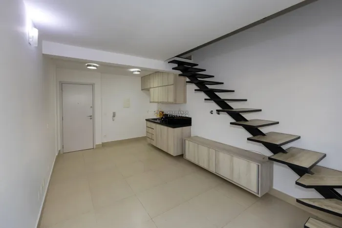 Loft, 1 quarto, 1 suite, 1 vaga