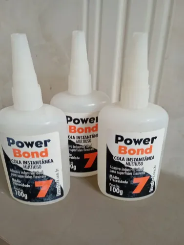 Cola instantânea Power Bond 100g 3 unidades