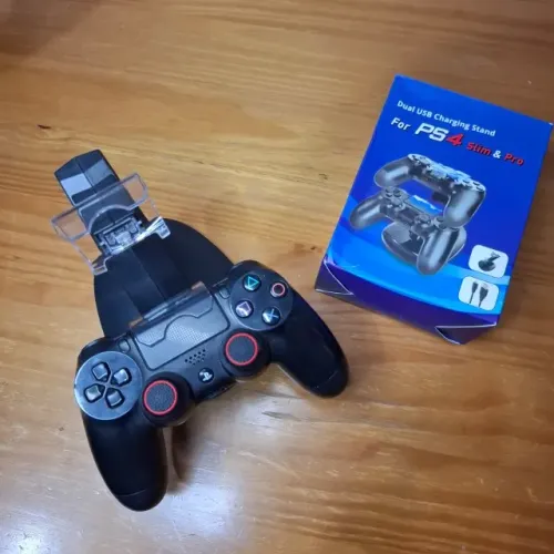 Suporte Carregador Duplo para Controles
