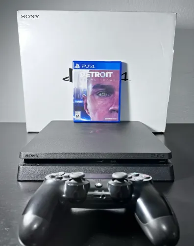 Ps4 Slim 1Tb Seminovo Com Garantia 3 Meses Loja 