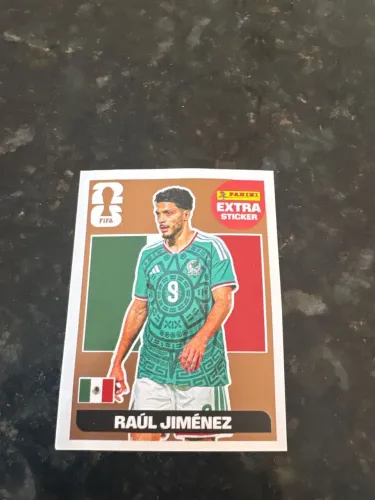 Figurinha da Copa, Raúl Jiménez