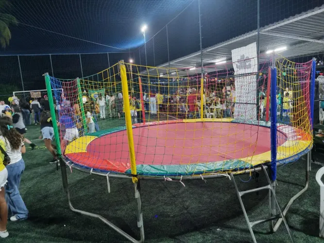 Cama elástica 4,5m