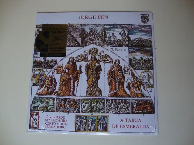 LP - Vinil - Jorge Ben - A Tábua de Esmeralda - Lacrado, Novo (envio pela OLX)