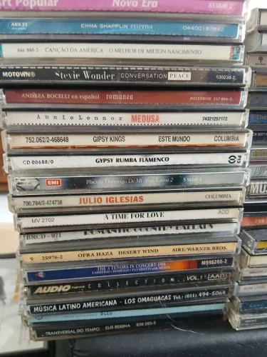 Coleção CD's de músicas variadas - lote 36 cds