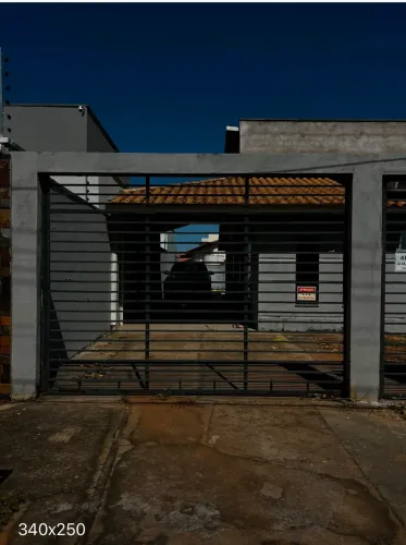 Portão de grade