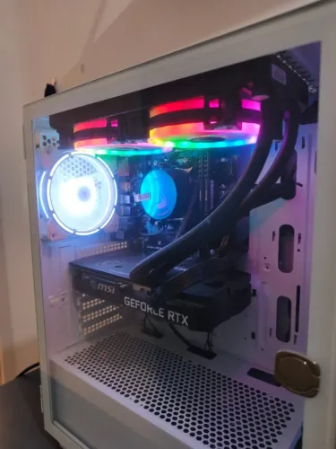 Computador Gamer Ryzen 7 5700X3D 3,6GHz, RTX 3060 12GB GDDR6, 64gb HD4TB + SSD 2TB