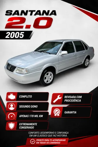 Volkswagen Santana 2.0 MI 2P E 4P 2005
