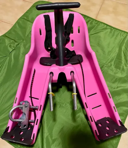 Cadeirinha dianteira para bicicleta