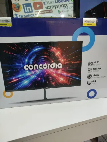 Monitor Concórdia 23.8Pol, 144Hz