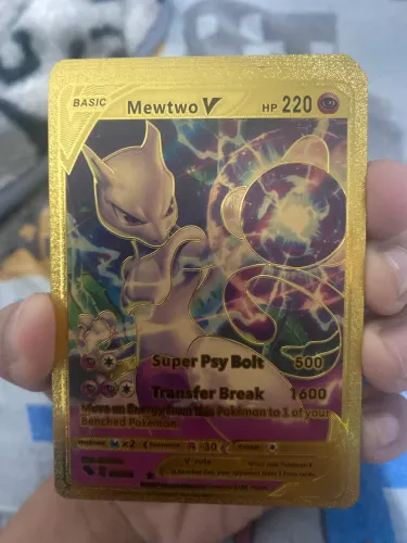 35 cartas Pokémon dourada