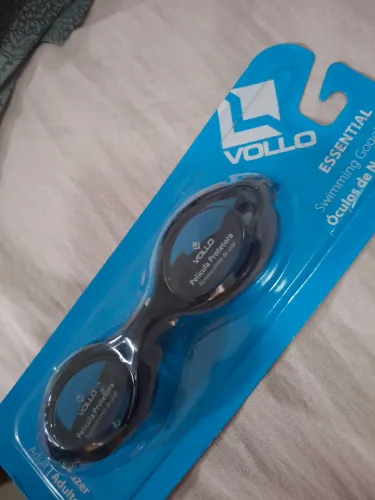 par de óculos de natação adulto vollo essemtial, novo