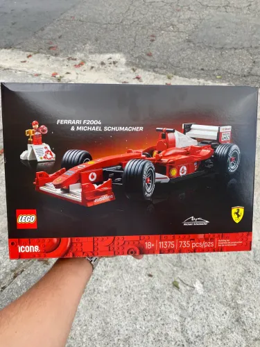 Lego Ferrari Schumacher 735 Peças Formula 1
