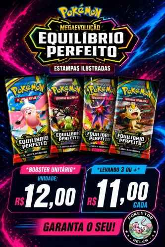 BOOSTER POKEMON EQUILIBRIO PERFEITO