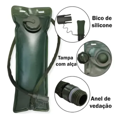 refil de hidratação 3 litros verde