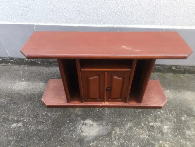 Rack de televisão grande para sala