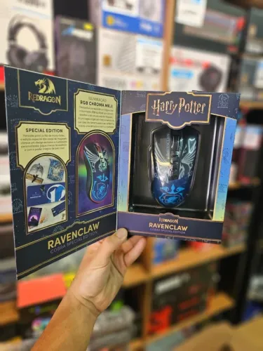 Mouse Gamer Redragon Harry Potter Cobra Corvinal Rgb