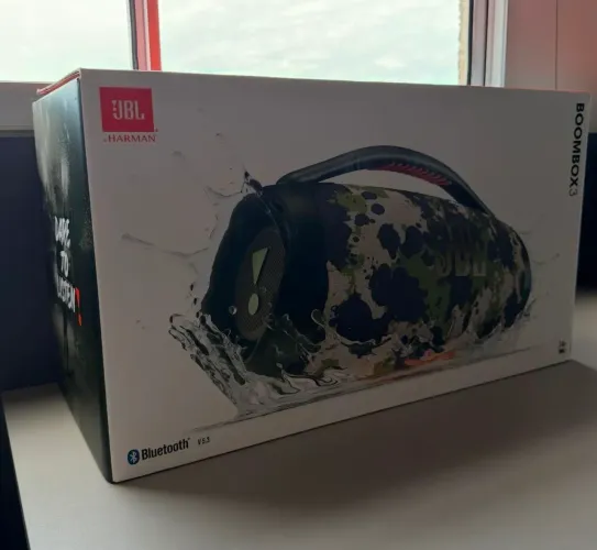 Caixa Som Jbl Boombox 3 ( 1 ano de garantia