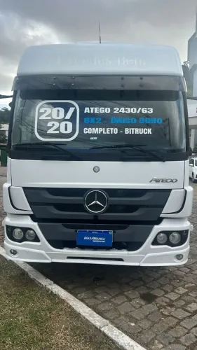 ATEGO 2430 8X2 BITRUCK UNICO DONO TODO REVISADO 3030,3033,30280,30330