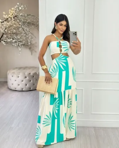 Vestido e conjunto