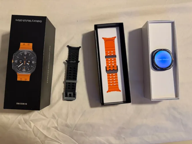Samsung Galaxy Watch Ultra - Pulseira Extra e Nota Fiscal