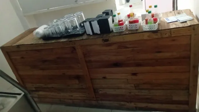 Balcão para recepção 