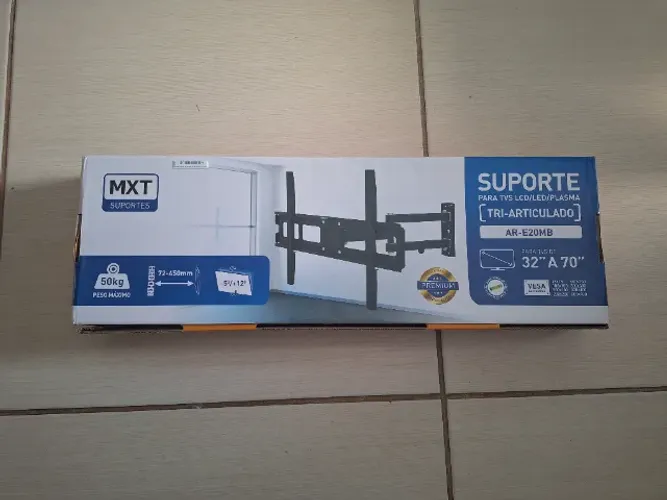 SUPORTE TV 32' A 70' MXT TRI ARTICULADO - NOVO