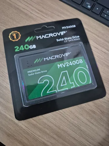 SSD 240 GB Macrovip - Novo com nota fiscal