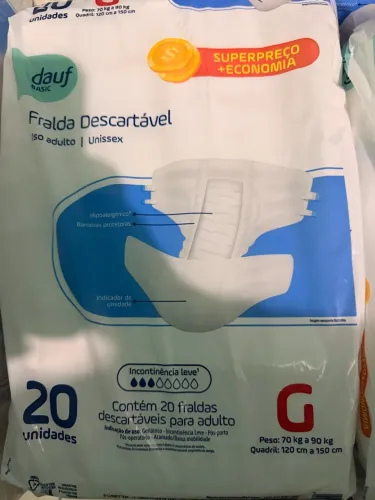 Fralda Geriátrica G