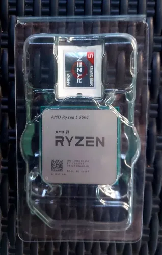 Processador AMD Ryzen 5 5500 + Cooler Box original