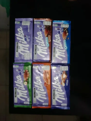 Barras de chocolate
