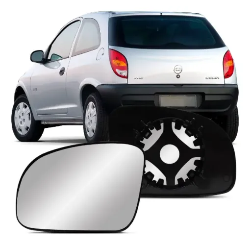 Instalação de Espelho Lente Retrovisor Gm Celta 2001 - 2006 Externo Unidade