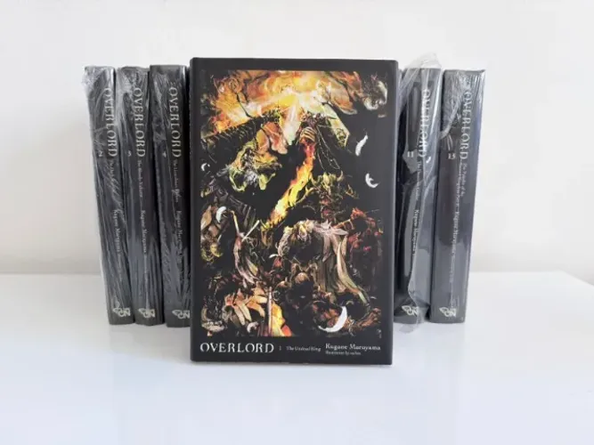 OVERLORD - LIGHT NOVEL (INGLÊS) VOL. 1-11 + 13 + VOLUME 01 DE BRINDE EM PORTUGUES