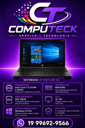Notebook i3 HP