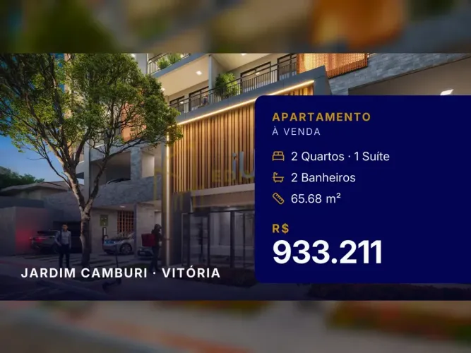 Oportunidade Única em Jardim Camburi: Apartamento 2 Quartos Pronto para Morar!