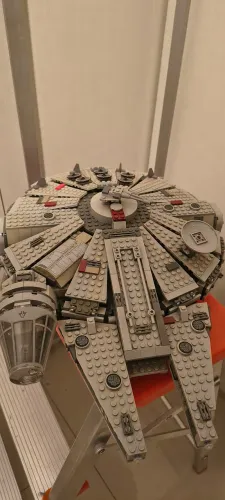 lego star wars 7965 millennium falcon incompleto bem conservado