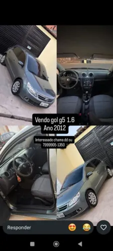 Volkswagen Gol Geração V Power 1.6 8V MI Total Flex Mec. 4P 2012