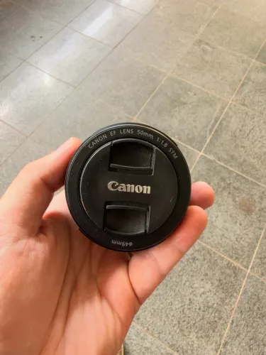 Lente Canon 50 mm