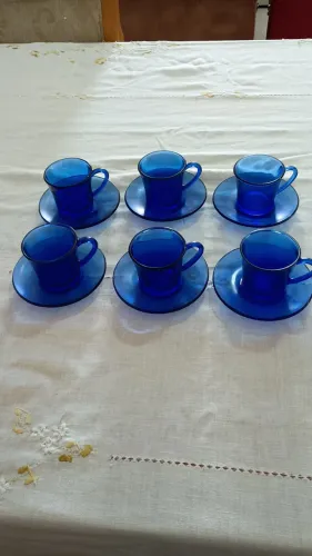 Xícaras antigas Duralex